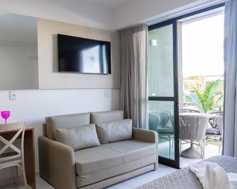 Makia Beach Experience - Flats em Muro Alto (CM) por Yolo - Ipojuca - Pokój dzienny