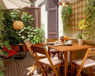 L'obelisque maison de luxe - Rome - Patio