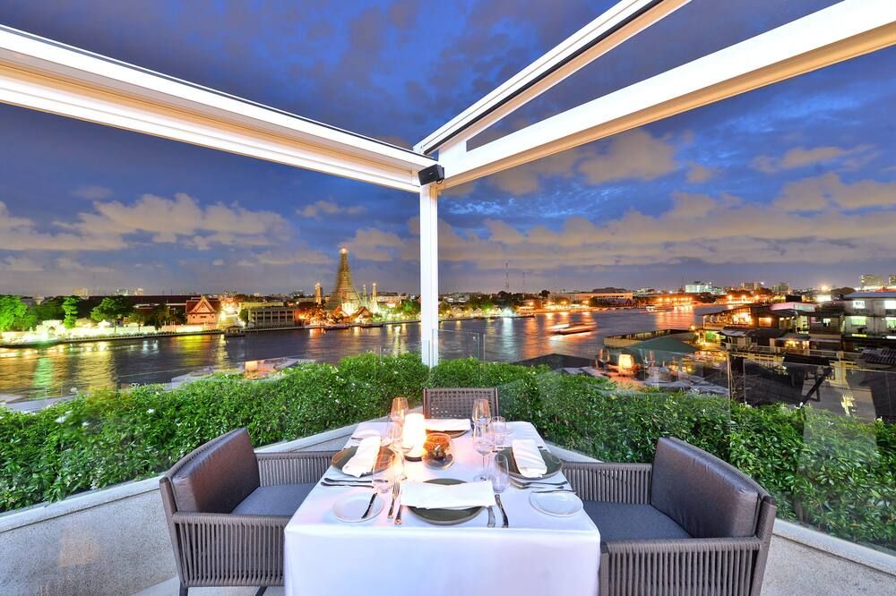 Riva Arun Bangkok - בנגקוק - מרפסת
