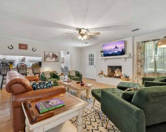 King Bed-Pets -Quiet-Huge fence Yrd - Tallahassee - Living room