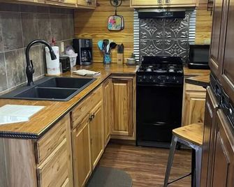 Secluded Ozarks Cabin in the woods Eminence MO - Eminence - Kitchen