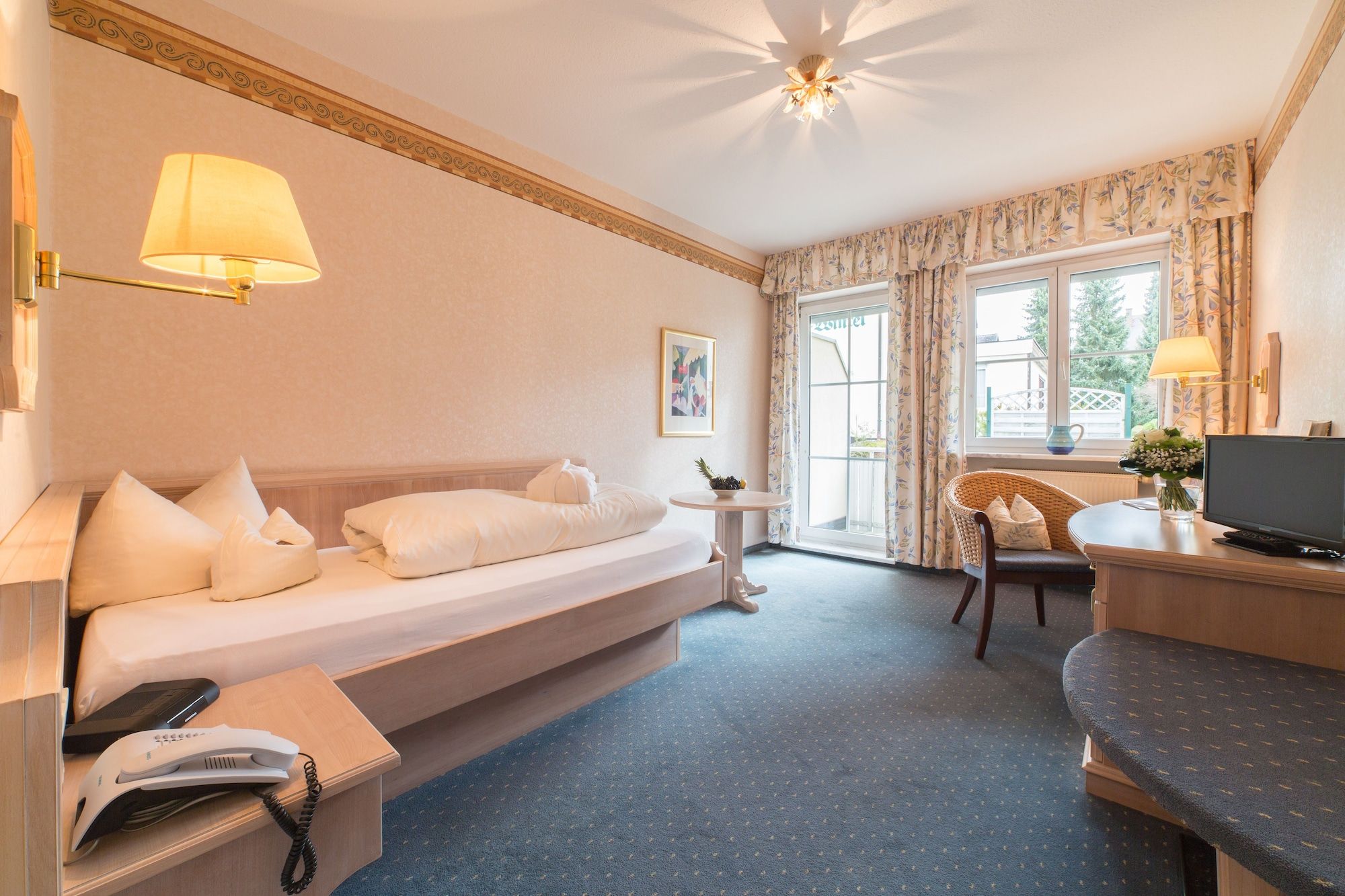 Hotel Bayernwinkel - Yoga & Ayurveda - Bad Woerishofen - סלון