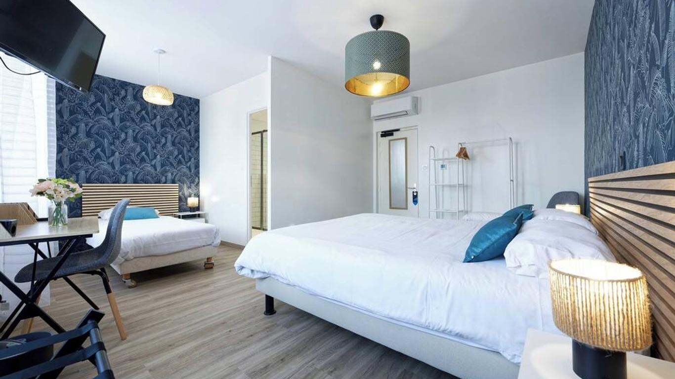 Hôtel le Terminus et son restaurant Côte à Côte - Chambres rénovées