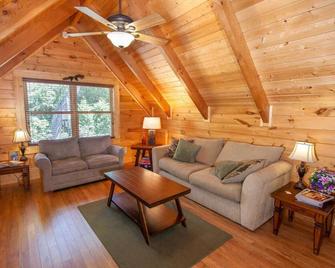 The Heartwood - game room, fire pit, privacy - Linville - Living room