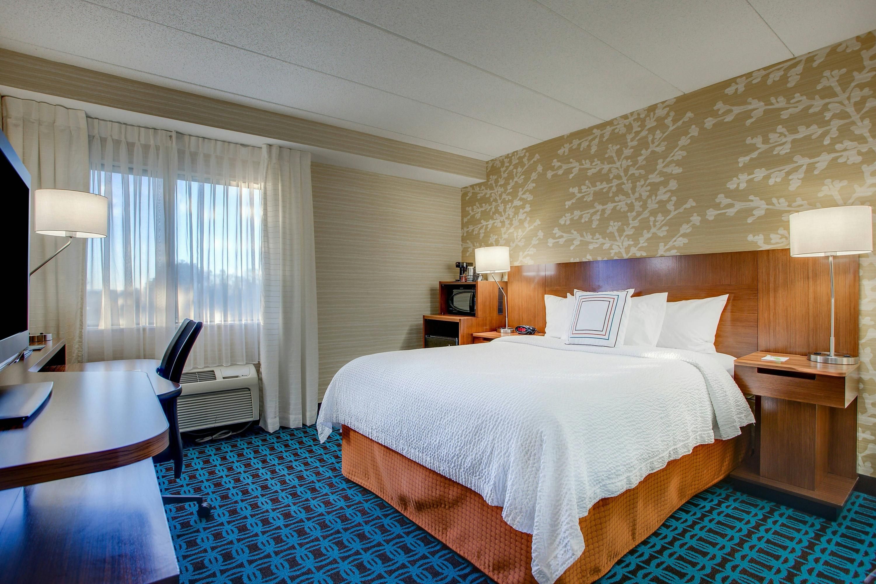 Fairfield Inn by Marriott Burlington Williston - Williston - Slaapkamer