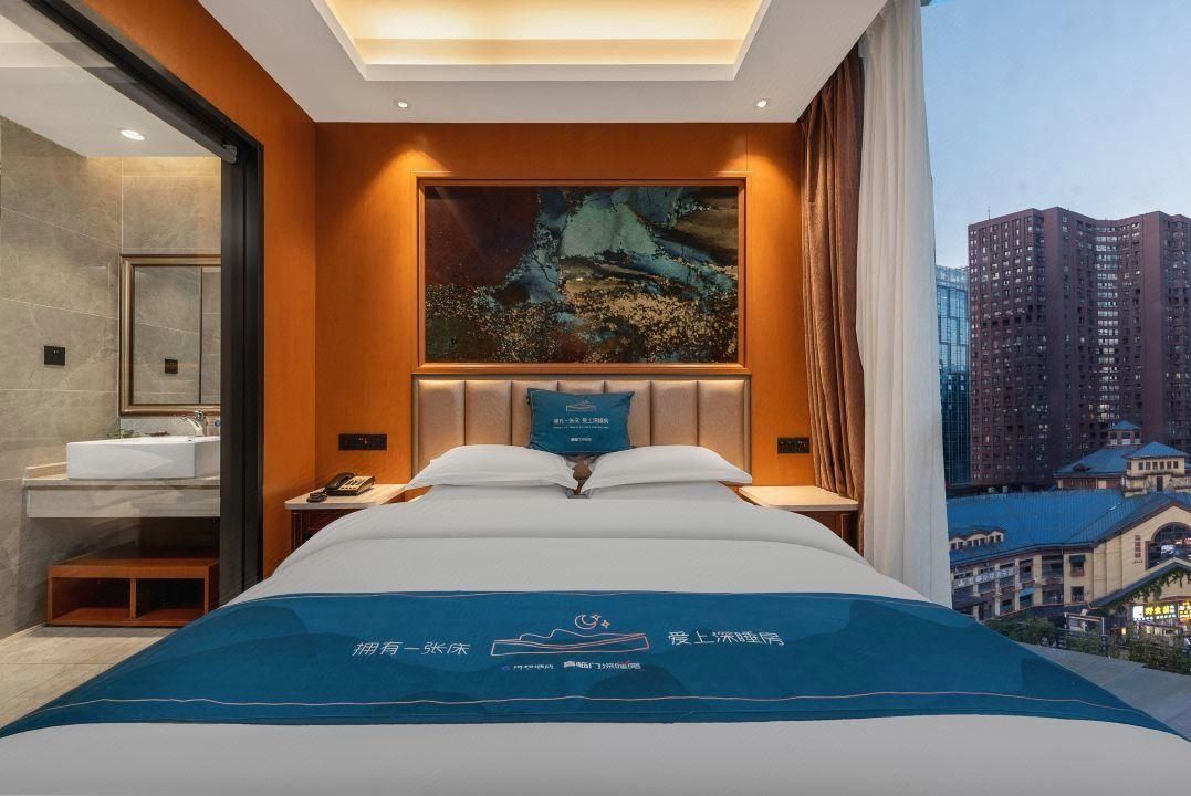 Wanyi International Hotel - גויאנג - חדר שינה