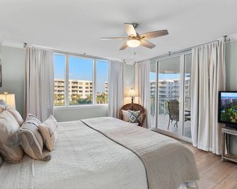 Destin West Heron 505 - Bay Views - Overlooking the Lazy River - Free Beach Svc - Fort Walton Beach - Bedroom