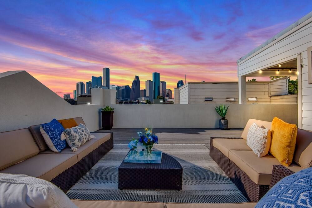 Downtown Luxury Home w/Stunning views in Houston - هيوستن - شرفة