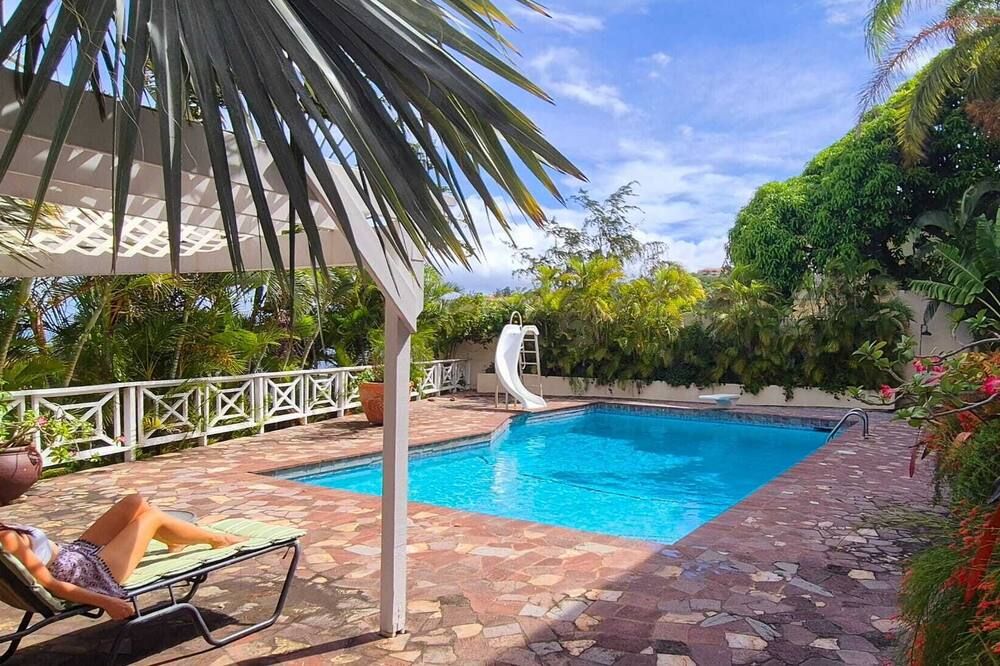 Beautiful 1-bedroom apartment in Frigate Bay with Caribbean View and pool - Frigate Bay - Pool