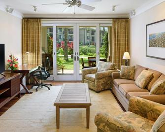 ذا ريتز كرلتون أواهو، تيرتل باي - كاهوكو - غرفة معيشة