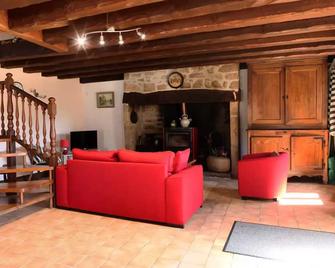 Gîte de France à Toy-Viam 3 épis - Gîte de France 4 personnes MAE-0254 - Tarnac - Sala de estar