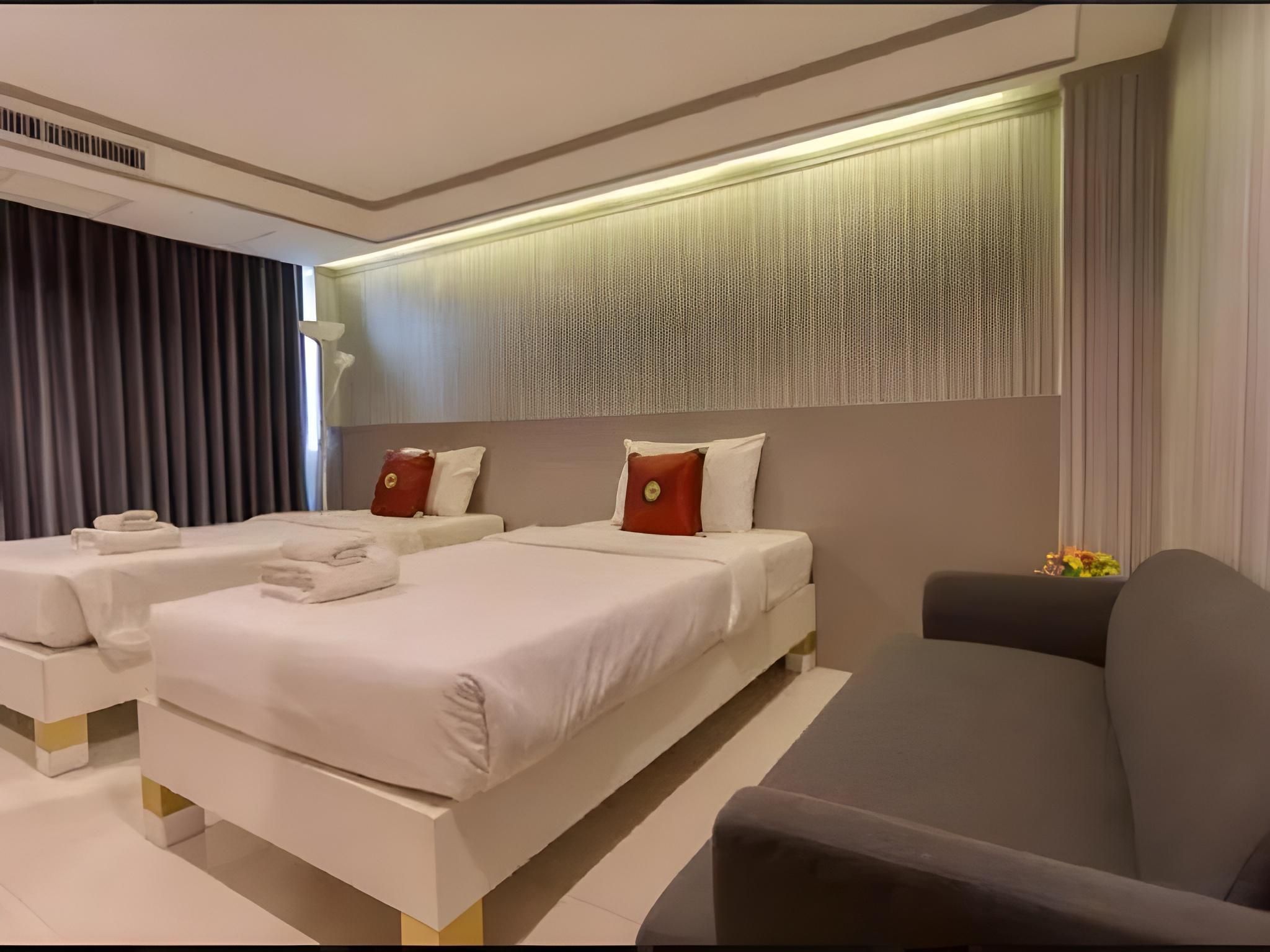 Chaleena Princess Ramkhamhaeng - בנגקוק - חדר שינה