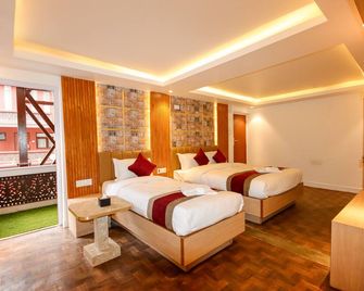 Hotel Elegant Kathmandu Inn - Katmandu - Sypialnia
