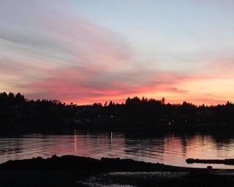 Treehouse Cabin - Ocean view & hot tub access - Ucluelet - Vista exterior