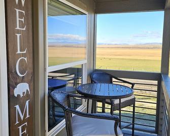 Buffalo Jump Guest House - Three Forks - Balcony