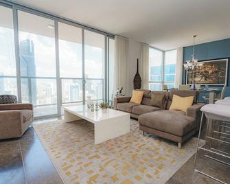 Yoo Panamá by Boutique Apartments - Panama Stadt - Wohnzimmer