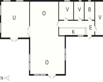 4 Person Holiday Home In Struer - Struer - Grundriss