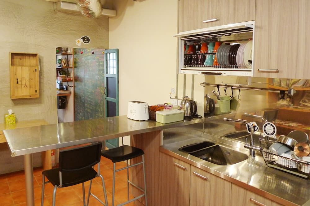 Knock Knock Hostel - קאושיונג - מטבח