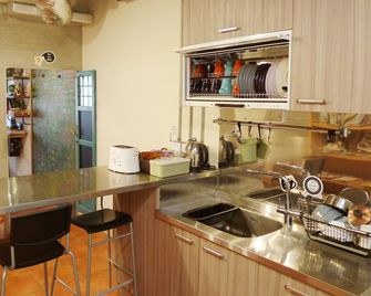 Knock Knock Hostel - קאושיונג - מטבח