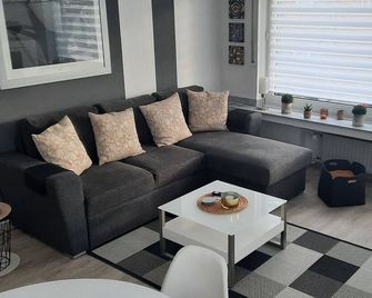 Centrally located, bike-friendly and quiet vacation apartment in Münsterland - Gescher - Living room