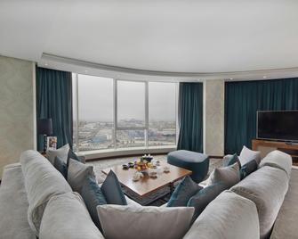 فندق غراند موغادور سيتي سينتر كازابلانكا - الدار البيضاء - غرفة معيشة