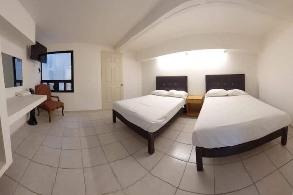 Hotel el Cortes - אגואסקליאנטס - חדר שינה