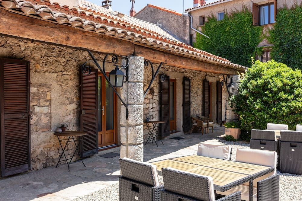 Le Barry du Grand Chemin - Le Caylar - Patio