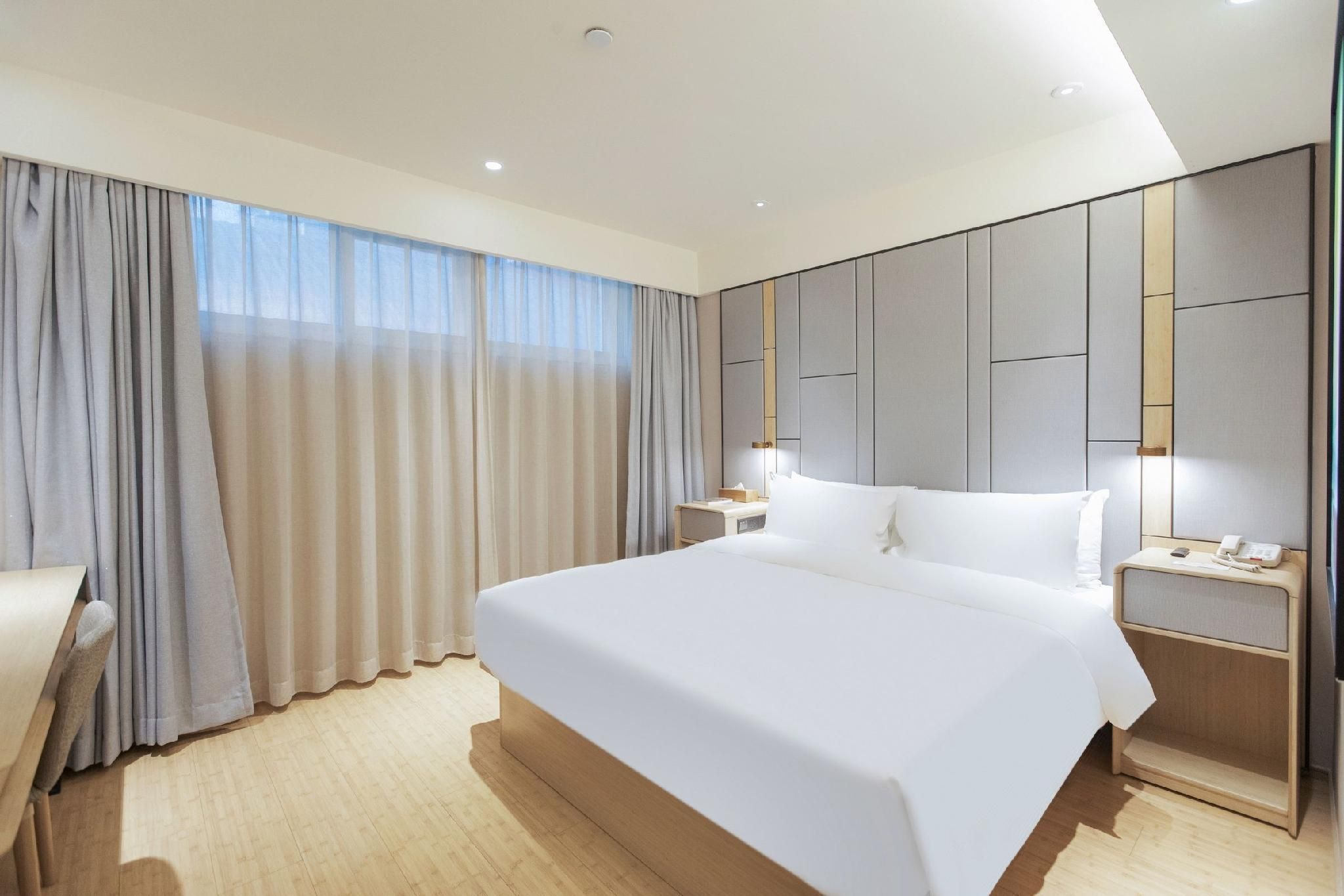 Ji Hotel Tianjin Binjiangdao - טיאנג'ין - חדר שינה