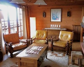 Large chalet, with stunning lake view, near Evian-les-Bains - Lugrin - Salon