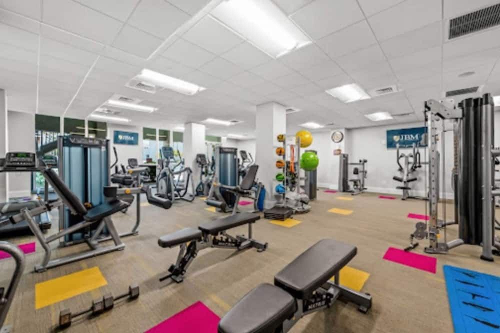 Gym view of High-rise Waterfront Haven