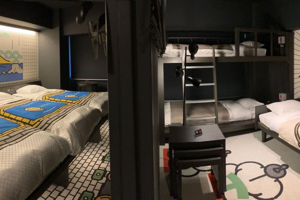 Bedroom view of Hotel Tavinos Kyoto