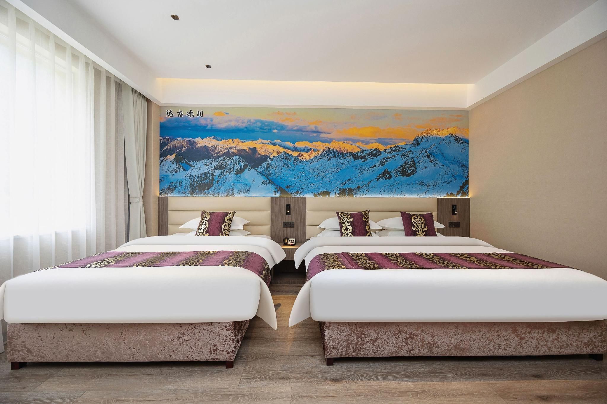 Maoxian International Hotel - Deyang - Bedroom