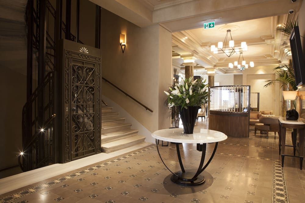 Lobby view of The Bank Hotel Istanbul, a Member of Design Hotels