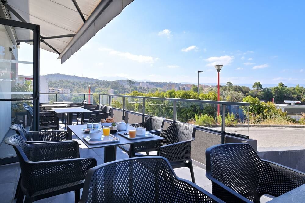 Résidence Easy Lodge - אז'אקסיו - מרפסת