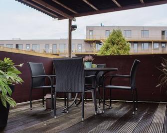 Beautiful apartment for 4 people with WIFI, TV and terrace - Delfzijl - Balkón