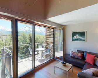 Apartment See Rosa 3 5 - Samedan - Oturma odası