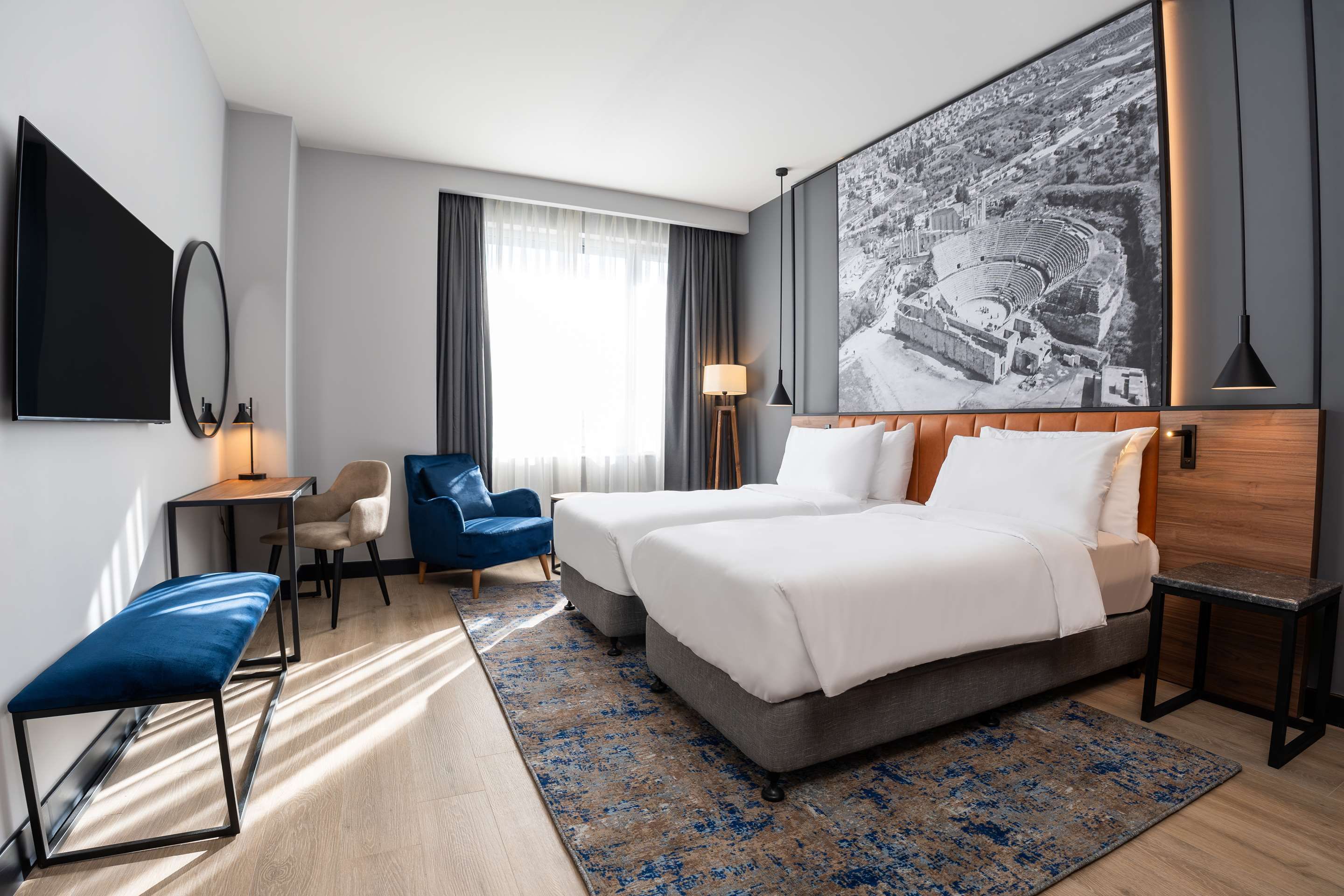 فندق راديسون بلو، عمان جاليريا مول - عمّان - غرفة نوم