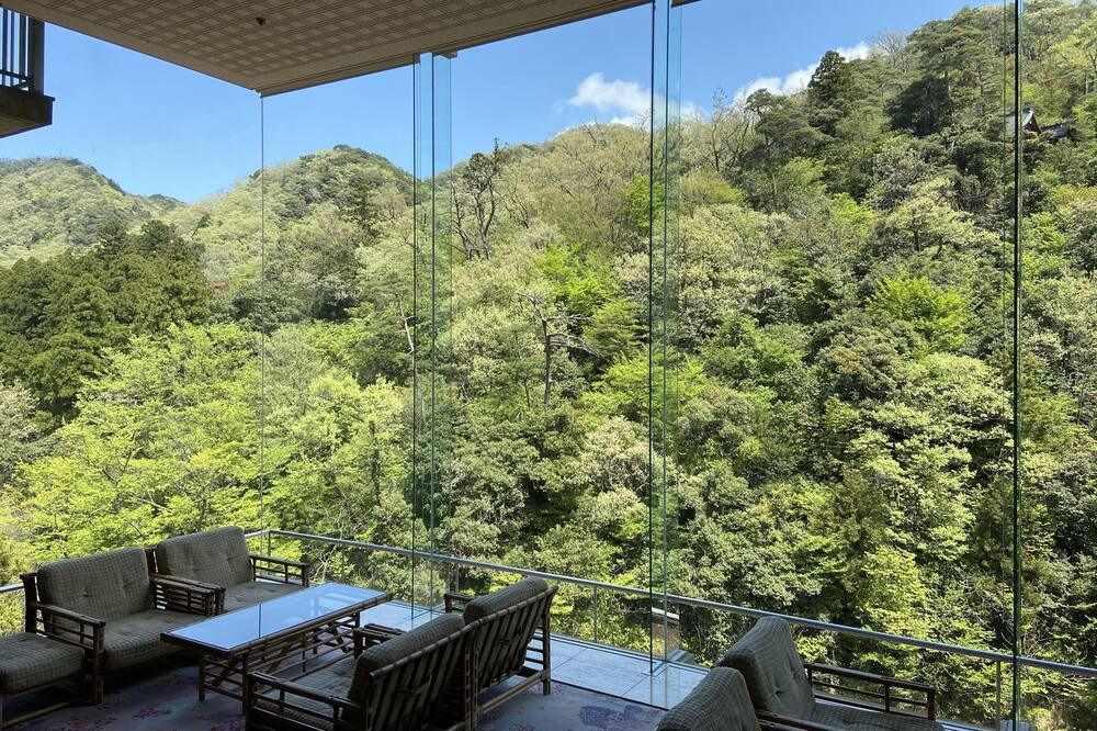 Shirasagiyu Tawaraya - קאגה - מרפסת