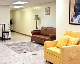 Furnished cozy 1-bedroom basement apartment in welcoming Brooklyn home with WiFi - Brooklyn - Sala de estar