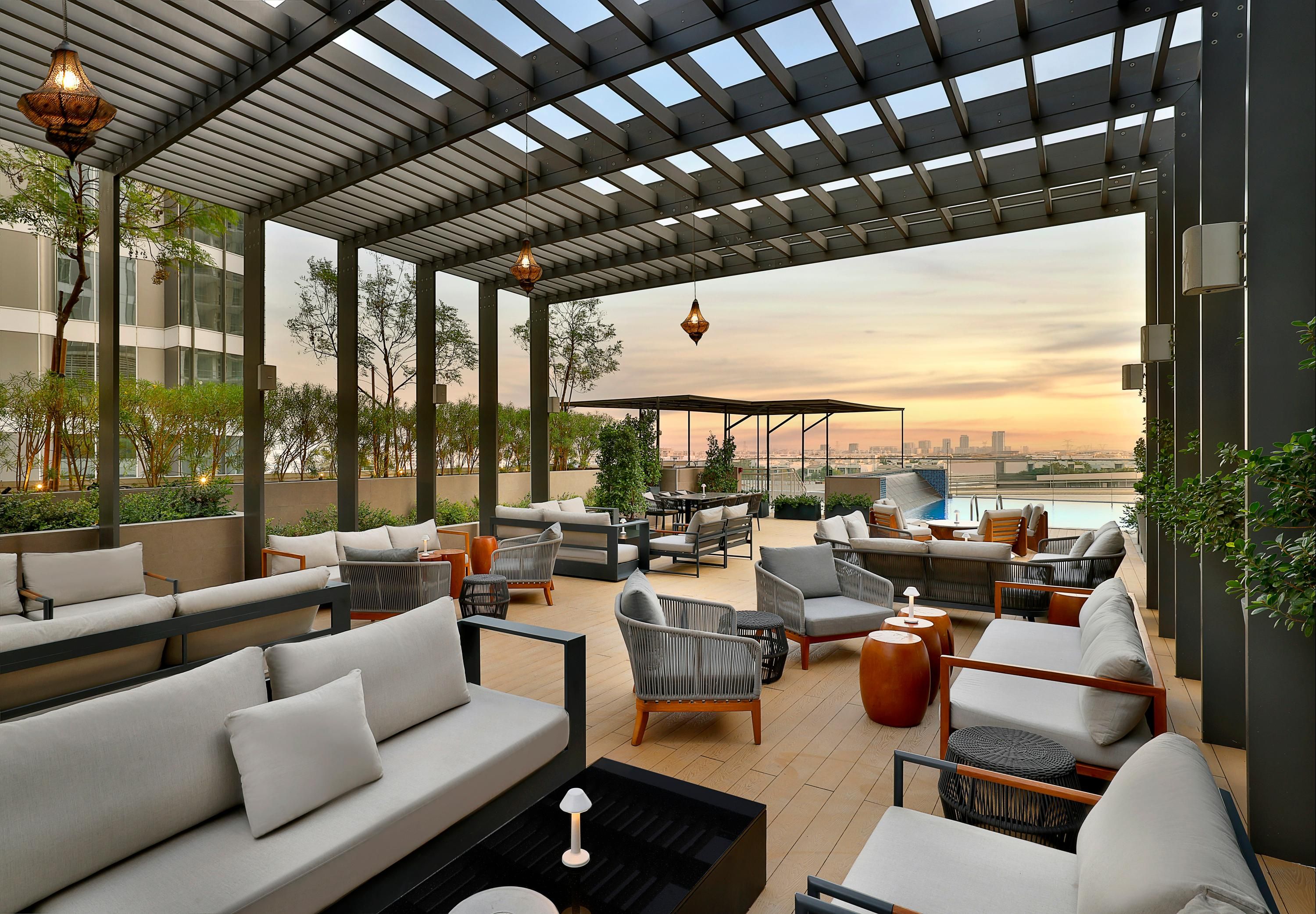 Embassy Suites by Hilton Dubai Business Bay - דובאי - מסעדה