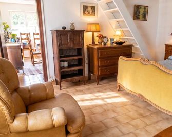 Maison rustique charmante à Sassetot-le-Mauconduit, jardin. - Sassetot-le-Mauconduit - Living room