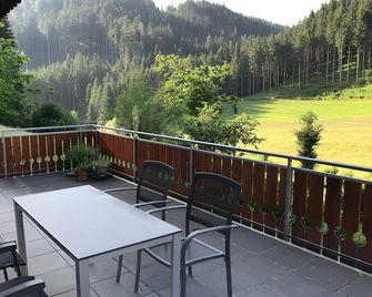 Obergießhof Waldbauernhof - Hornberg - Balcony