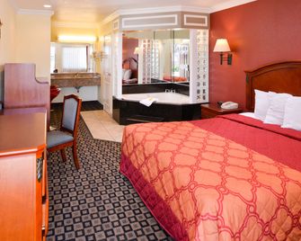 Americas Best Value Inn & Suites San Bernardino - סן ברנרדינו - חדר שינה