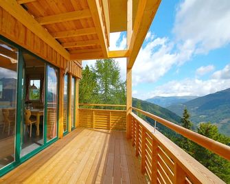 Lovely Chalet in Turracherhohe With Sauna - Turracherhöhe - Balkon
