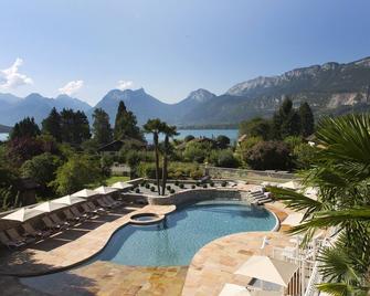 Hôtel Les Grillons - Talloires-Montmin - Bazén