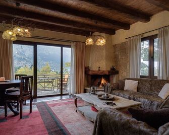 Parnassus Dreamwood Chalet - Eptálofos - Salon