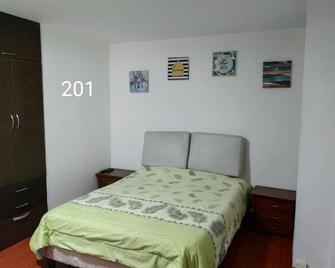 Beautiful Apartment Completely And Fully Furnished - بوغوتا - غرفة نوم