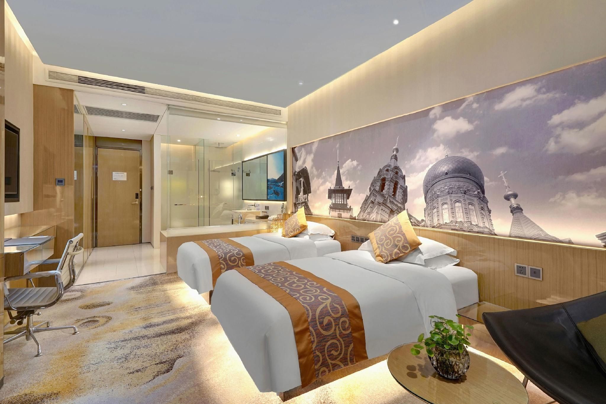 Harbin Central Avenue Walter Hotel - Harbin - Habitación