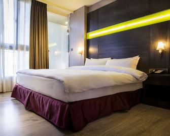 Hotel Cube - טאיצ'ונג - חדר שינה