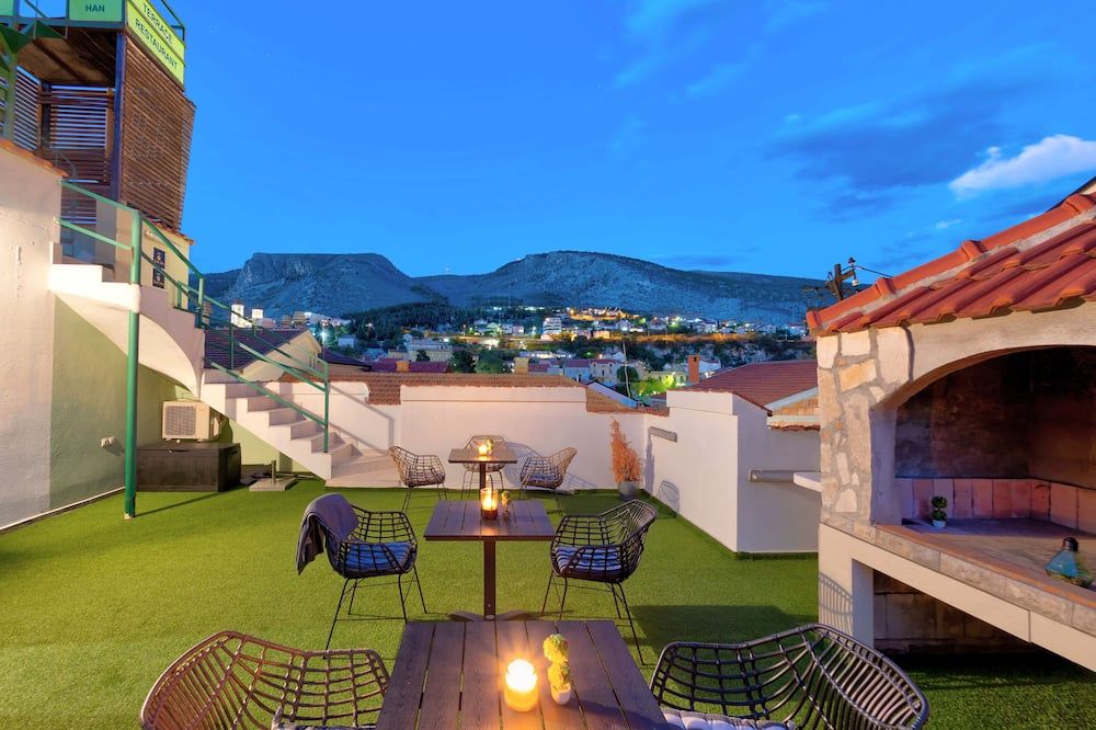 هوتل سينان هان - موستار - شرفة